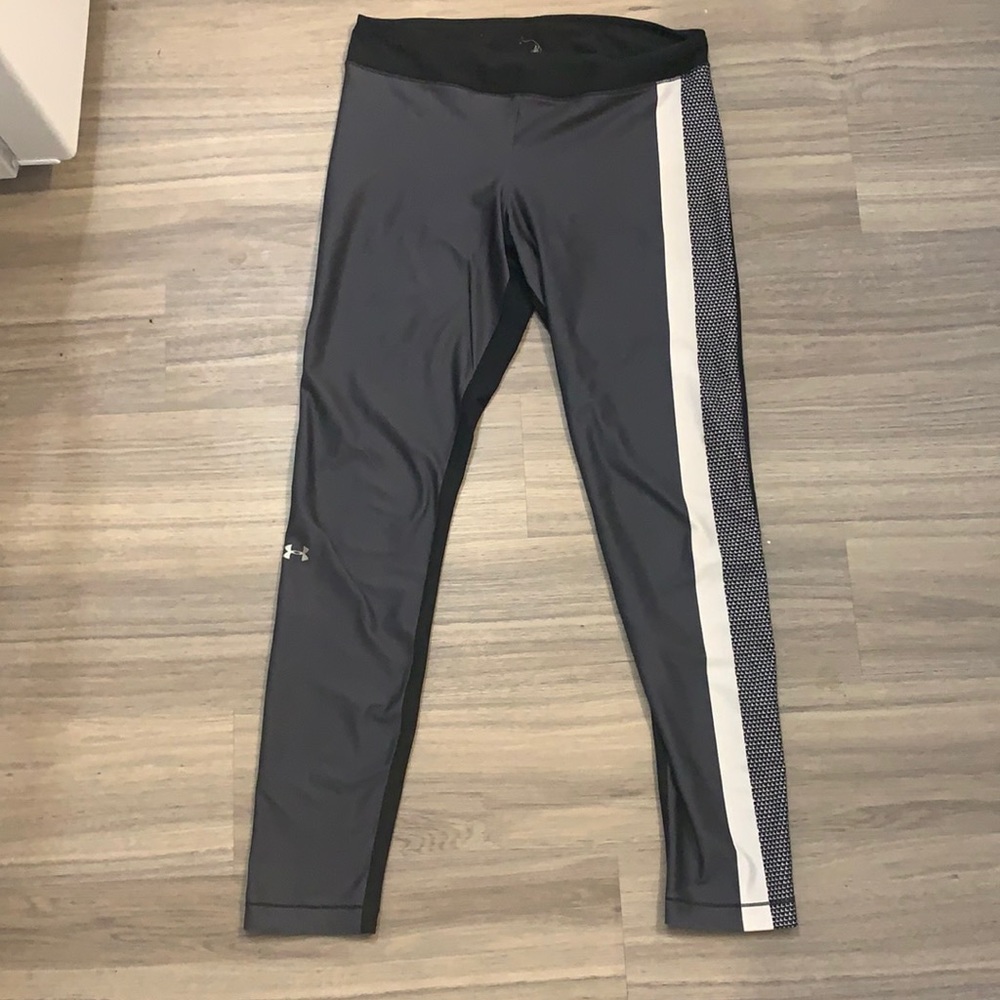 Charcoal under armour heat gear leggings